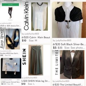 6/$20Women's Bundle Jessica Simpson SHEIN Calvin Klein Lauren Conrad Easy Spirit